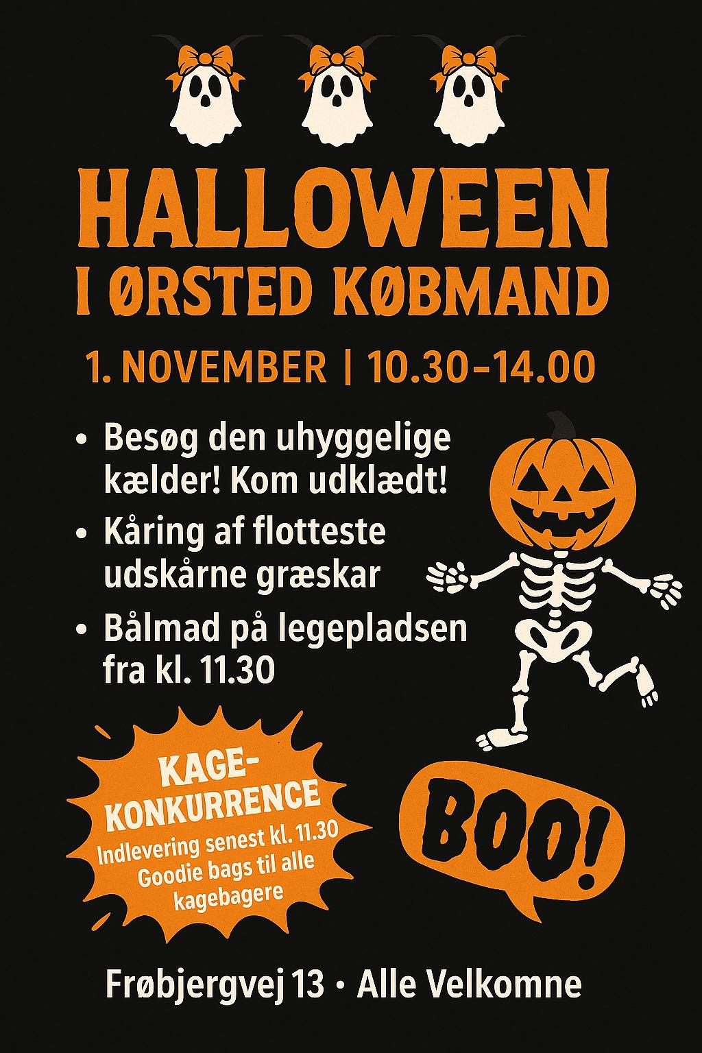 Indbydelse til Halloween